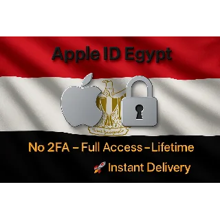Купить 🇪🇬 Apple ID Египет Без 2FA Полный Доступ Мгновенно 🚀