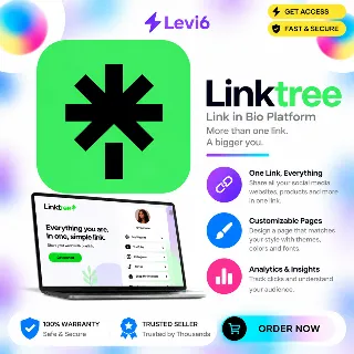 Купить Linktree Starter/Pro/Премиум подписка/Продление 1 месяц