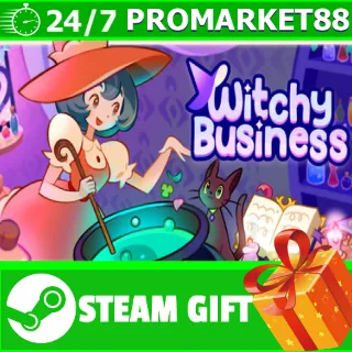 Купить ️ВСЕ СТРАНЫ+РОССИЯ Witchy Business STEAM GIFT