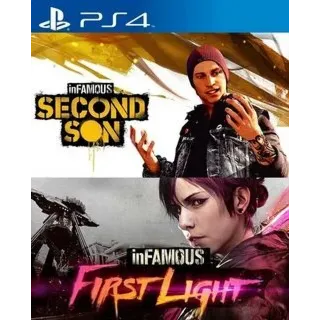 Купить inFAMOUS Second Son™ + First Light PS4 PS5 П2 П3