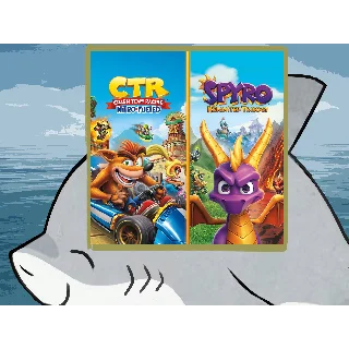 Купить 🌀 Team Racing Nitro-Fueled + Spyro Game Bundle п2 п3