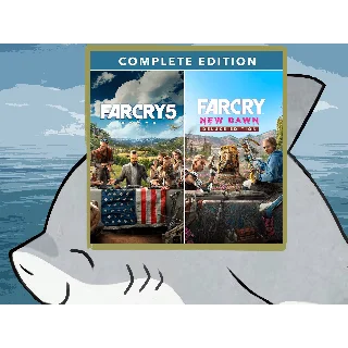 Купить Far Cry 5 + Far Cry New Dawn Complete Edition PS п2 п3