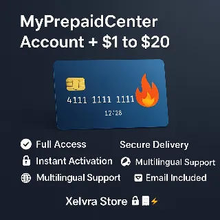 Купить MyPrepaidCenter Аккаунт + Виртуальная карта моментально