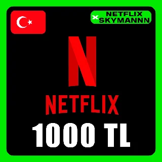 Купить АВТО Карта пополнения Netflix 1000 TL ТУРЦИЯ 24/7