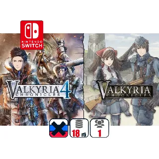 Купить Valkyria Chronicles 1+4 | Nintendo Switch