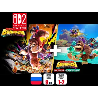 Купить Donkey Kong Bananza + DK Island | Nintendo Switch 2