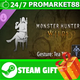 Купить ️Monster Hunter Wilds - Gesture: Tea Time STEAM GIFT