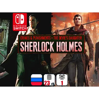 Купить Sherlock Holmes: Crimes and Punishments + Devil | Nintendo Switch 1/2