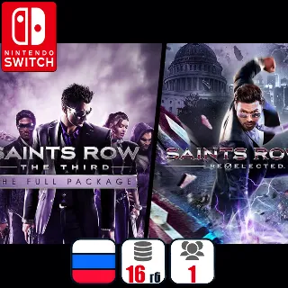 Купить Saints Row 3+4 | Nintendo Switch 1/2