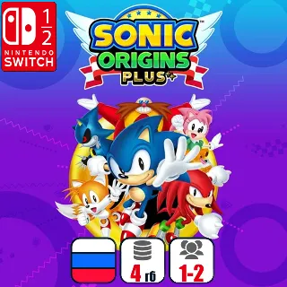 Купить Sonic Origins Plus | Nintendo Switch 1/2