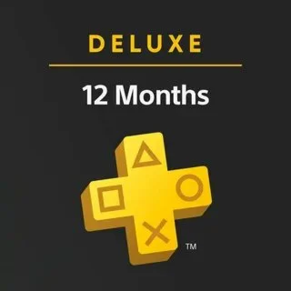 Купить PS Plus Deluxe 12 месяцев PS4 PS5 П2 П3