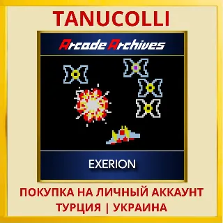Купить Arcade Archives EXERION PS4/PS5/PS Турция/Украина