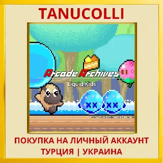 Купить Arcade Archives Liquid Kids PS4/PS5/PS Турция/Украина