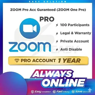 Купить Zoom Pro | Подписка на 1 год | Личный аккаунт | Полный