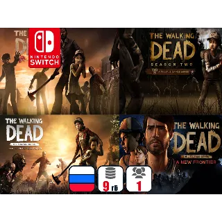Купить The Walking Dead (1,2,3 + Frontier) | Nintendo Switch