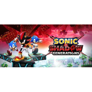 Купить SONIC X SHADOW GENERATIONS AUTO STEAM GIFT 24/7