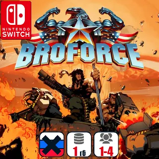 Купить Broforce | Nintendo Switch 1/2