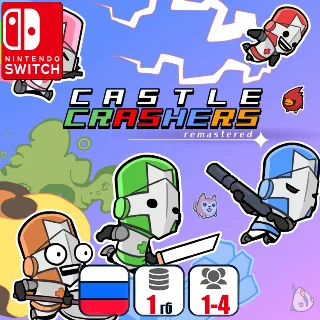 Купить Castle Crashers Remastered | Nintendo Switch