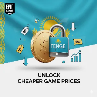 Купить Смена региона EPIC GAMES Казахстан (быстрая)