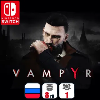 Купить Vampyr | Nintendo Switch 1/2