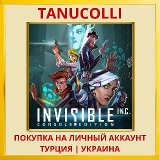 Купить Invisible, Inc. Console Ed... PS4/PS5/PS Турция/Украина