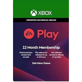 Купить Подписка EA Play на Xbox на 12 месяцев|глобальная