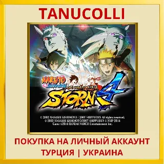 Купить NARUTO SHIPPUDEN: Ultimate Ninja STORM 4 PS4/PS5/PS Турция/Украина