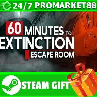 Купить ️60 Minutes to Extinction: Escape Room STEAM GIFT