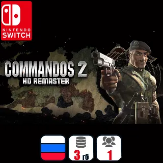 Купить Commandos 2 - HD Remaster | Nintendo Switch 1/2