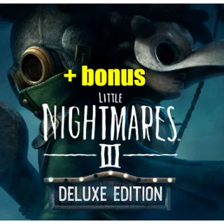 Купить LITTLE NIGHTMARES III・DELUXE・ВСЕ DLC И БОНУСЫ・STEAM・PC