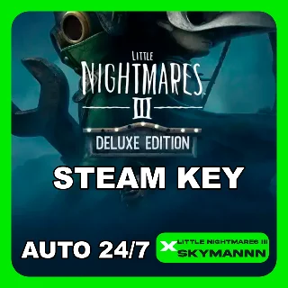 Купить Little Nightmares III Deluxe STEAM КЛЮЧ | РФ + CНГ АВТО