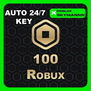 Купить 100 ROBUX КАРТА ПОПОЛНЕНИЯ ROBLOX GLOBAL АВТО 24/7