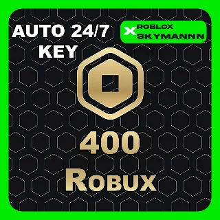 Купить 400 ROBUX КАРТА ПОПОЛНЕНИЯ ROBLOX GLOBAL АВТО 24/7