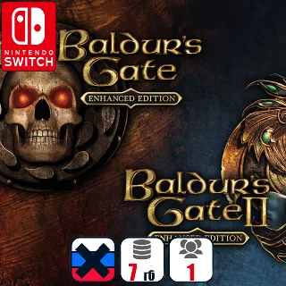 Купить Baldur's Gate And Baldur's Gate II | Nintendo Switch