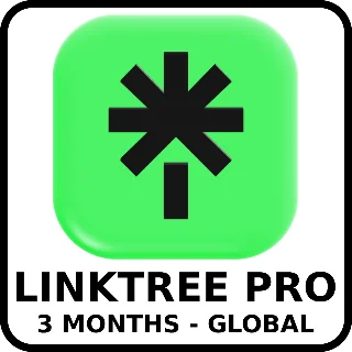 Купить Linktree Pro – 3 месяца – личный аккаунт (глобальный)