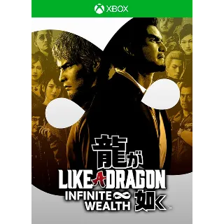 Купить Like a Dragon Infinite Wealth Xbox Аренда Онлайн 7 дней
