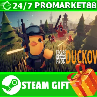 Купить ️ВСЕ СТРАНЫ+РОССИЯ Escape from Duckov STEAM GIFT