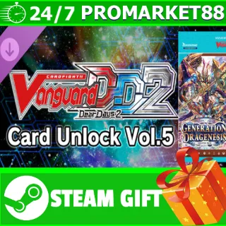 Купить ️ВСЕ СТРАНЫ+РОССИЯ カード解放vol.5【DZ-BT06】 STEAM GIFT