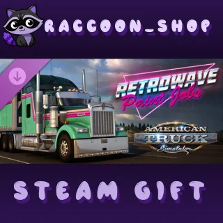 Купить American Truck Simulator - Retrowave Paint Jobs Pack DL