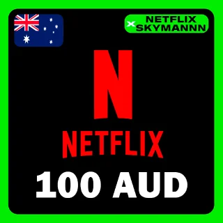 Купить АВТО Карта пополнения Netflix 100 AUD АВСТРАЛИЯ 24/7