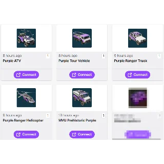 Купить Jurassic World Evolution 3 Фиолетовый транспорт*5