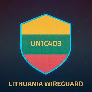 Купить 🌍 ЛИТВА WIREGUARD VPN