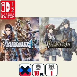 Купить Valkyria Chronicles 1 + 4 | Nintendo Switch