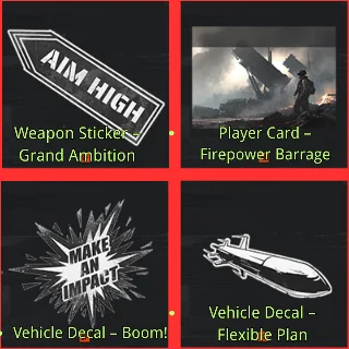 Купить Баттлфилд 6: Карта игрока, наклейка, декаль техники