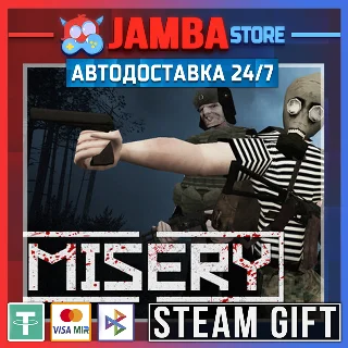 Купить 🎁 MISERY | STEAM GIFT | RU - МИР | АВТО 24/7
