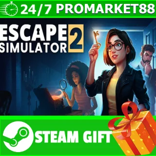 Купить ️ВСЕ СТРАНЫ+РОССИЯ Escape Simulator 2 STEAM GIFT