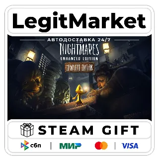 Купить Little Nightmares Complete Steam GIFT РУ+МИР АВТО