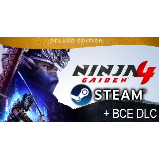 Купить NINJA GAIDEN 4・DELUXE EDITION・ВСЕ DLC・STEAM・PC・НА 90 ДН