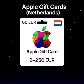 Купить Apple Gift Cards (Нидерланды) 2–250 EUR | Коды