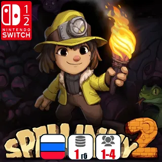 Купить Spelunky 2 | Nintendo Switch 1/2